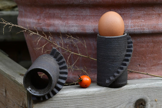 Stair series-Mid Night spiral staircase egg cup