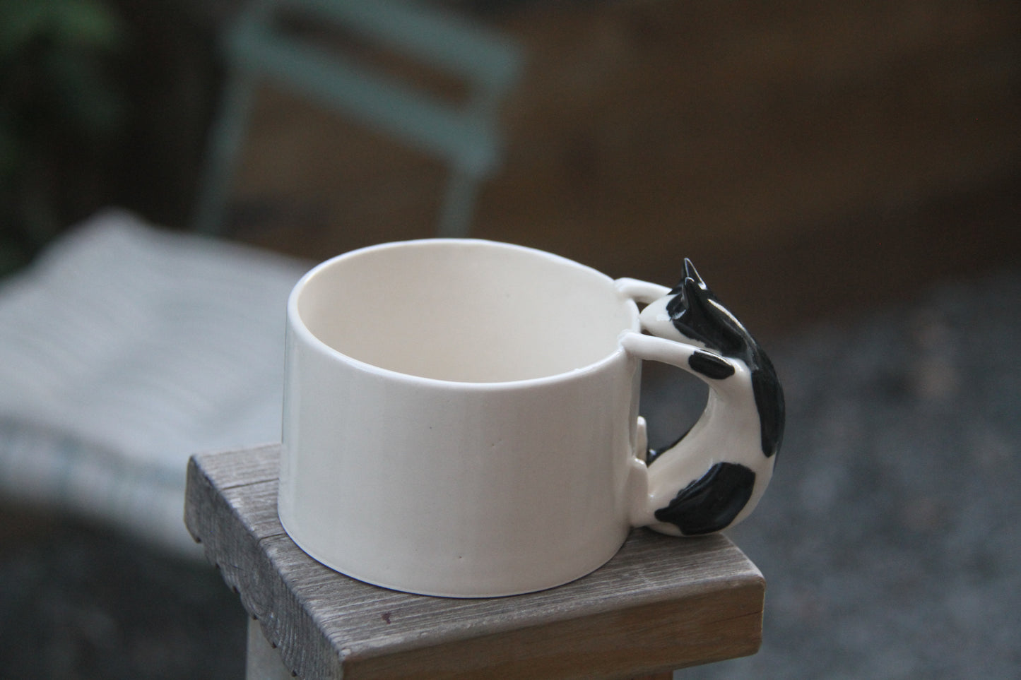 Cat cup (cow cat)