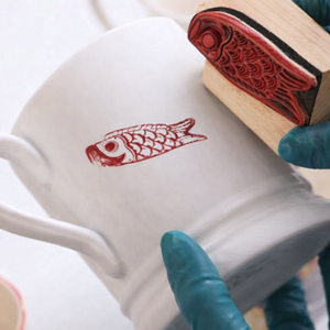 Reusable Pottery Sponge Stamp – Ceramic Clay Fish Stamp Tool for Pottery Decoration (Copy)