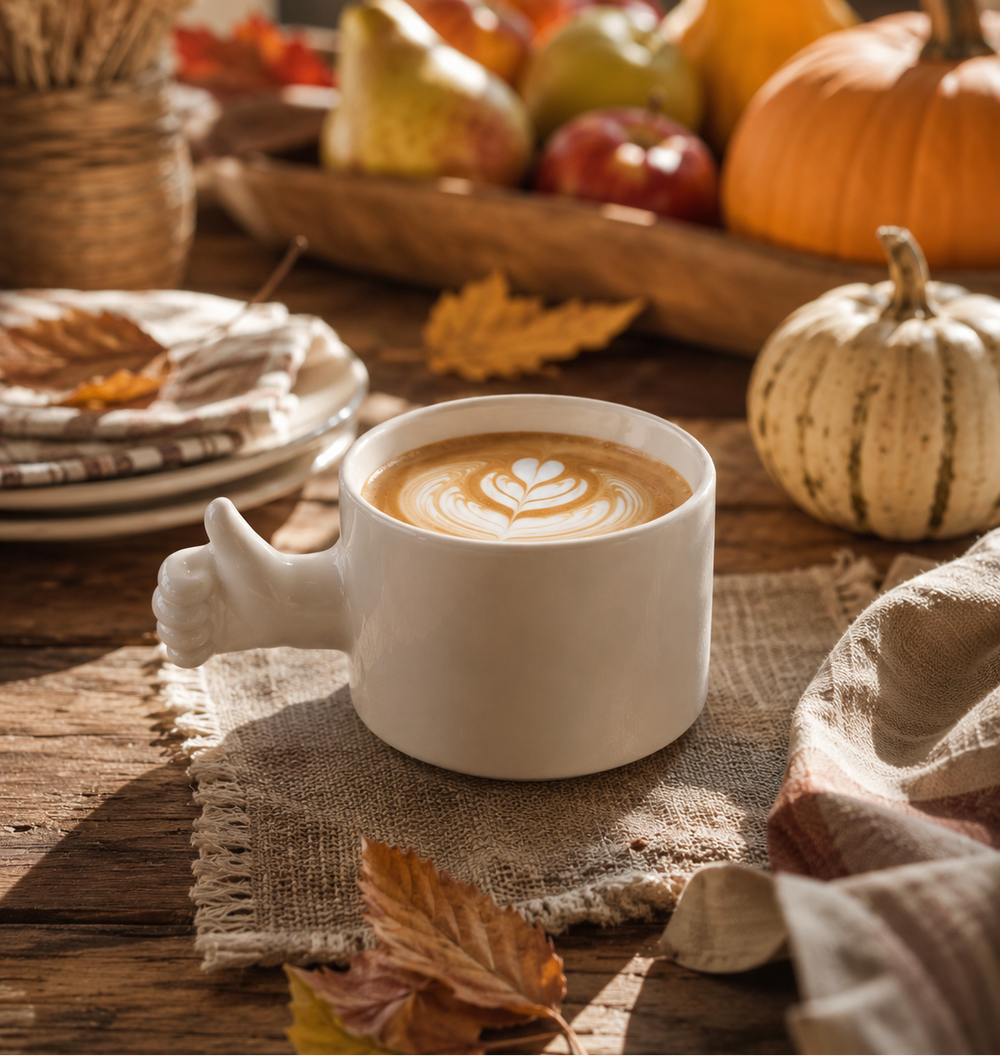 Autumn coffee mug
