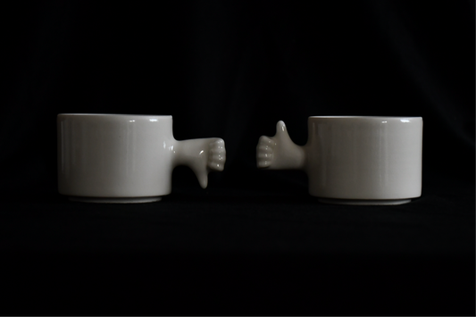 GESTURES CUPS- THUMB UP & DOWN